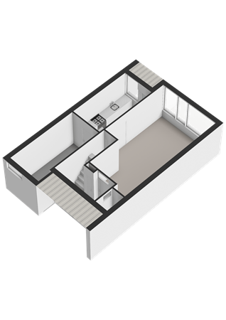 Floorplan - de Deel 6, 9356 CJ Tolbert